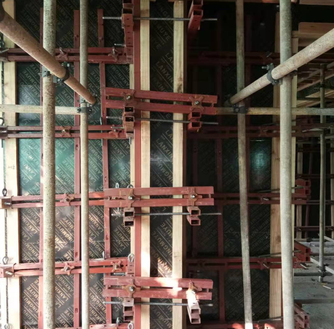 新型剪力墙模板支撑可解决木材消耗的问题