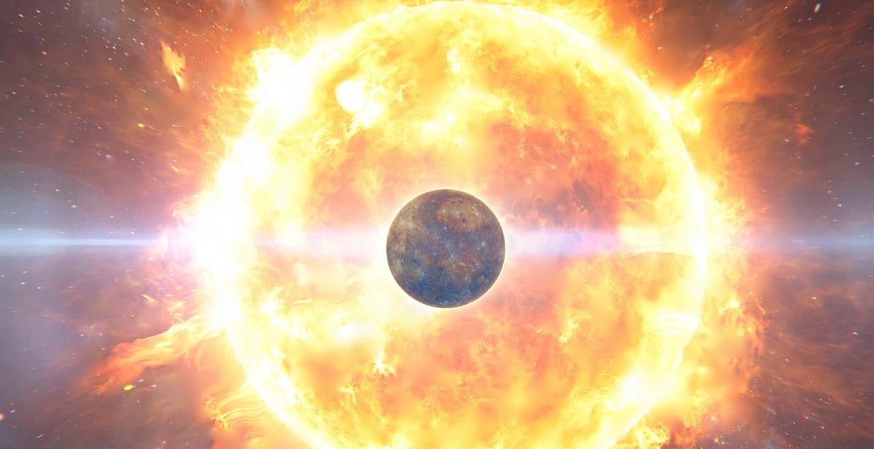 尾迹长达240万千米,天文学家发现,水星正在被太阳缓慢蒸发