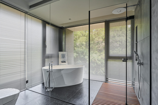 “去客厅化”的另一种设计,把客厅旋转45°后,简直不要太爽