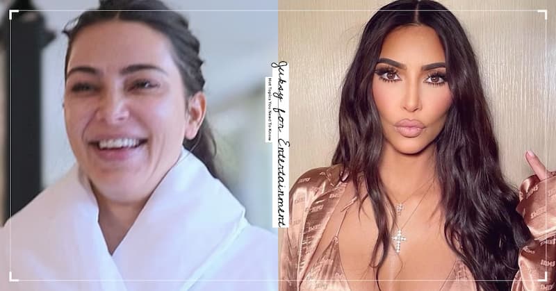 金·卡戴珊|金卡戴珊大方秀出素颜状态，妆前妆后差异大，掀起网上热烈讨论！