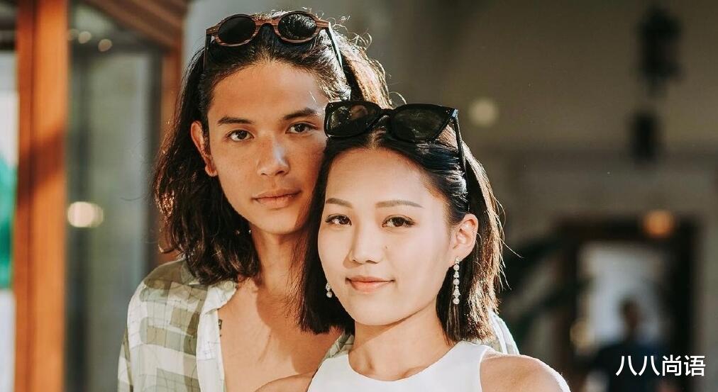 金晨|霍启刚堂妹和老公度蜜月，胡智略长发飘飘超英俊，很像妈妈吴婉芳