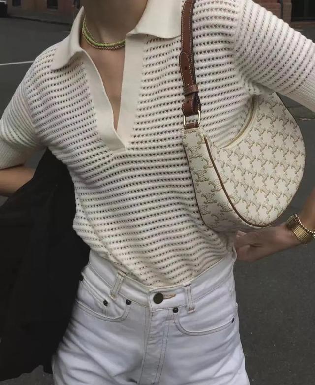 针织衫 早秋穿针织衫，太美了