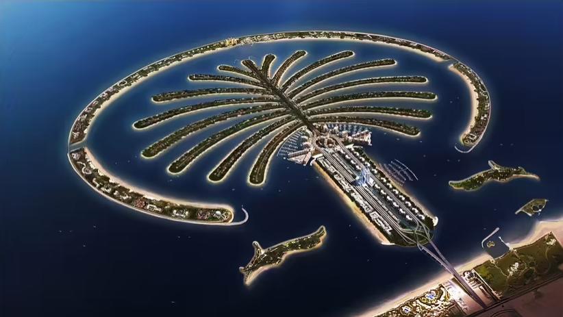 棕榈岛|世界上最大的人工岛，迪拜棕榈岛现在怎么样了？