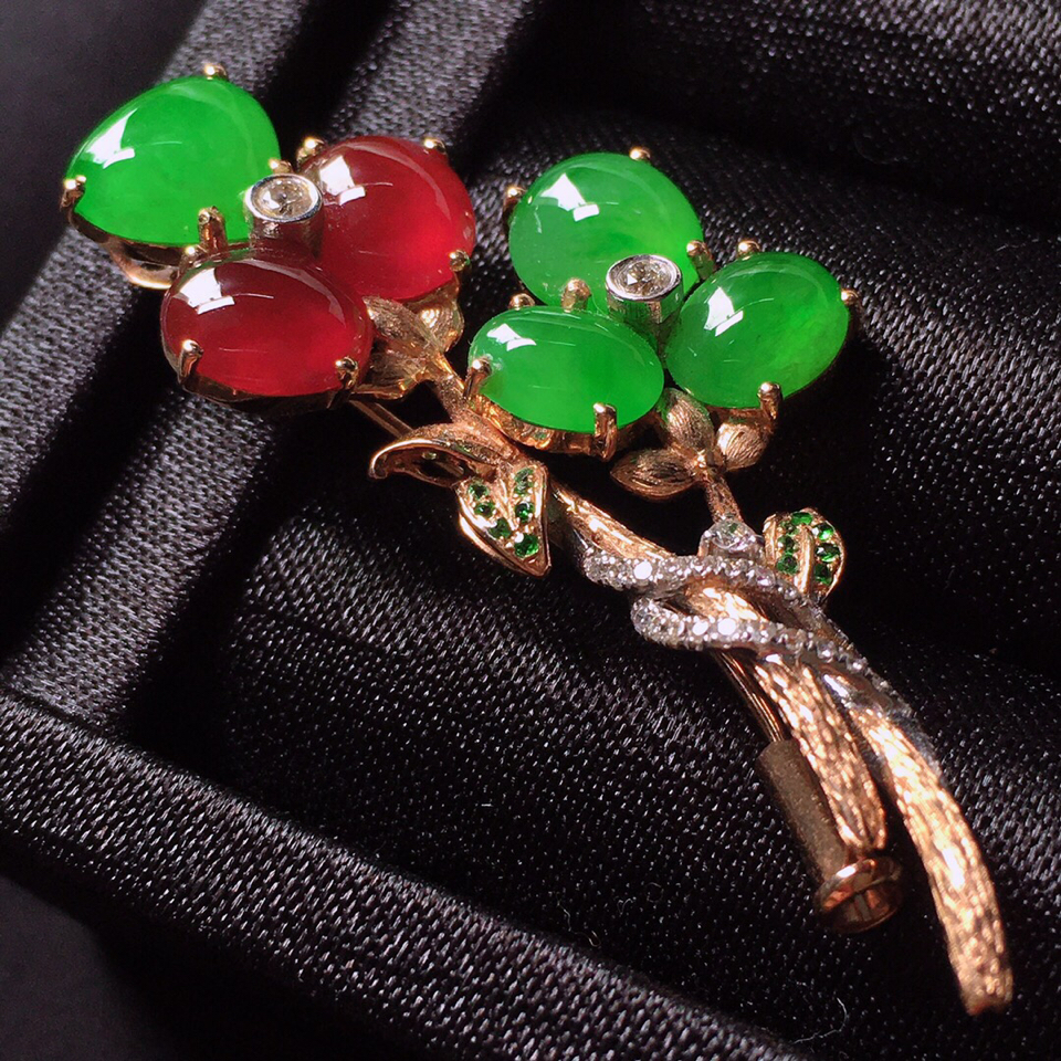 翡翠|红翡——顽石里涅槃的凤凰