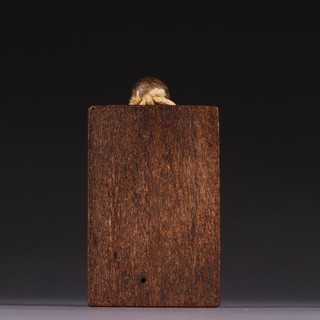 沉香|旧藏 老沉香飞龙在天佩牌