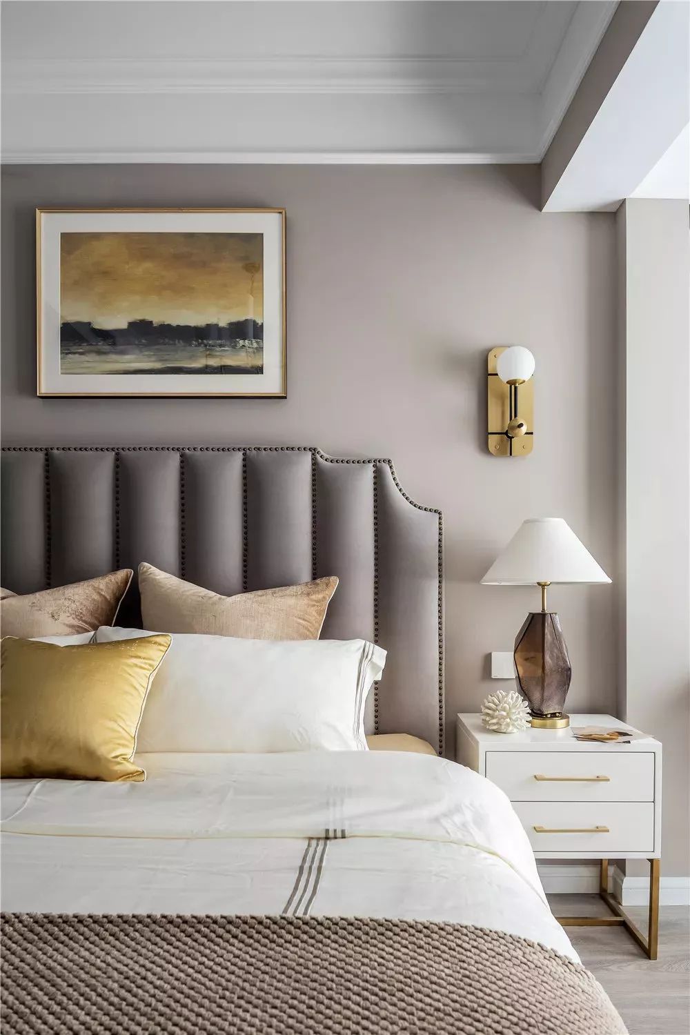 110㎡现代轻奢，全屋特色的设计，让空间充满时尚优雅好气质！