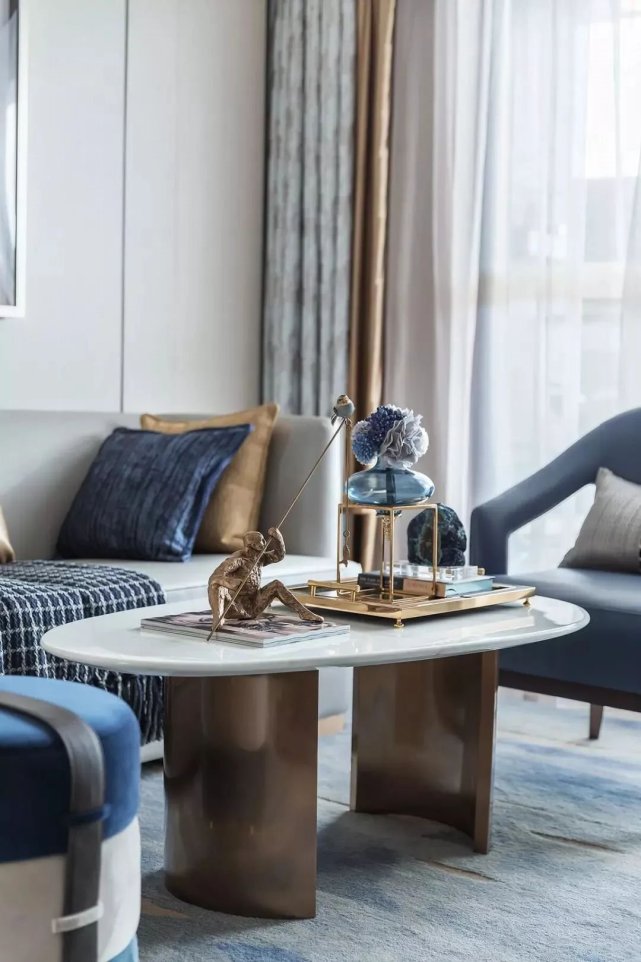 110平中式风三居室，有一种华丽与禅意气质