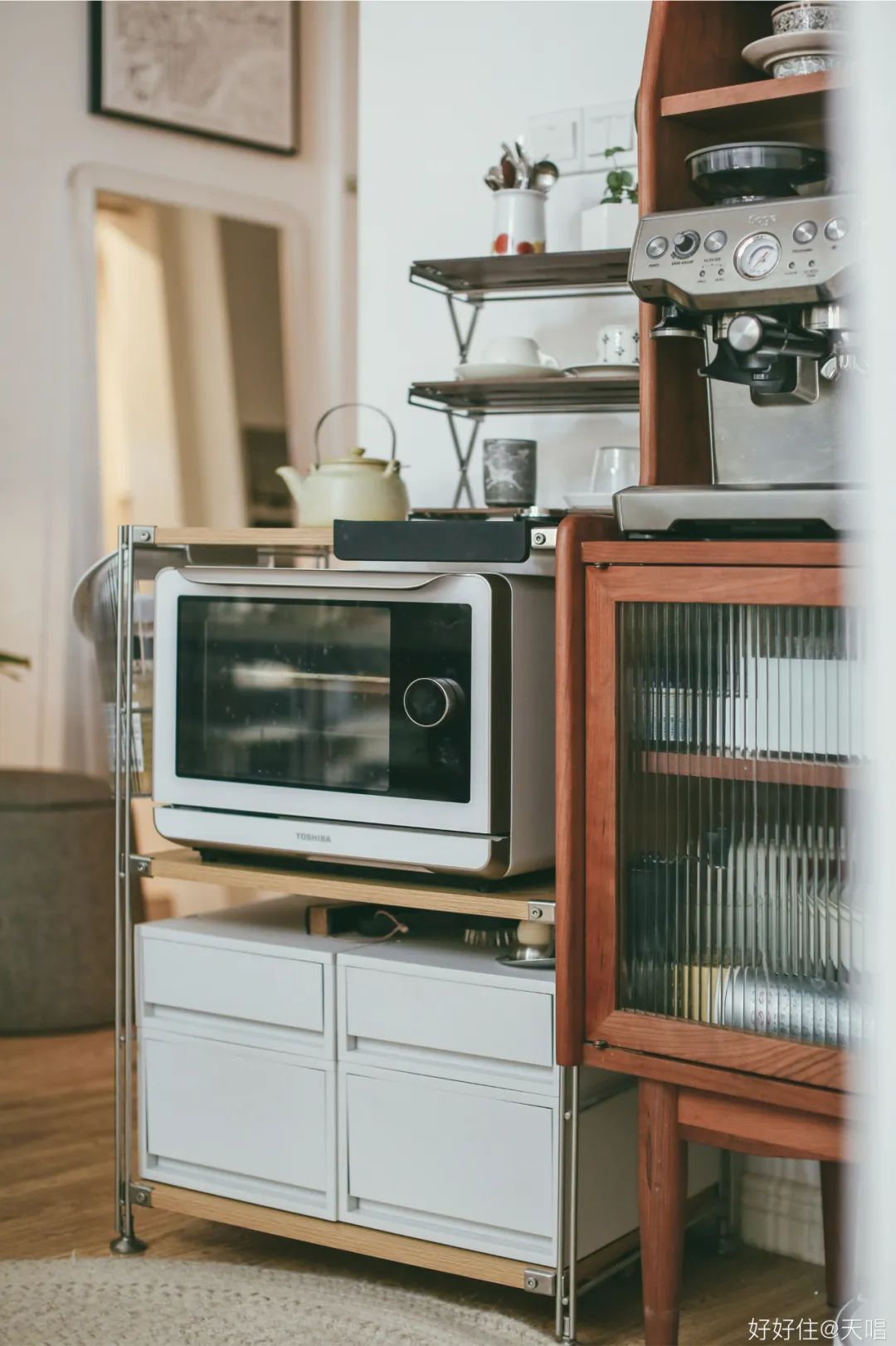 空间放大术:7款置物架,餐厅轻松扩容一倍?