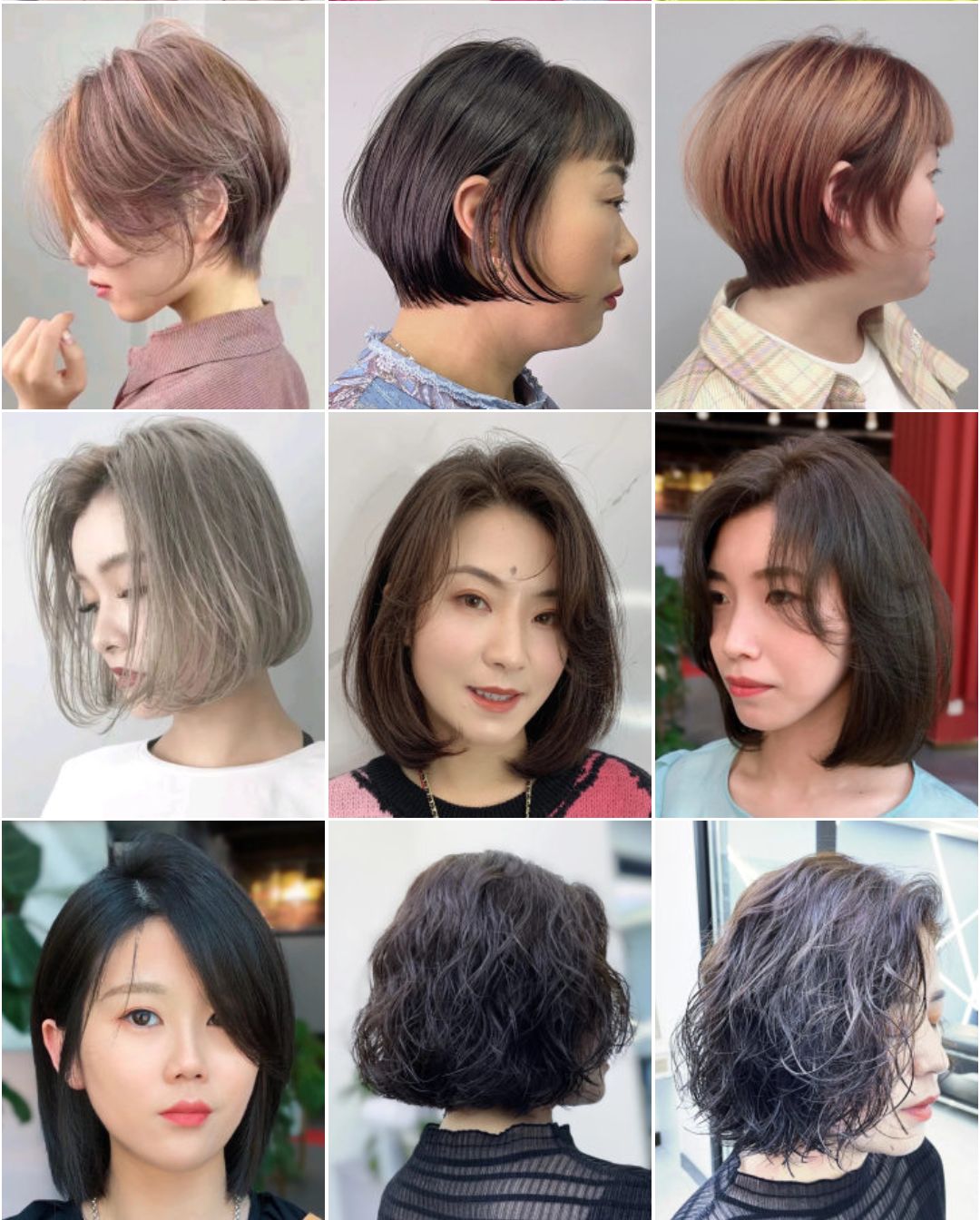 空腹 2022夏日最火女发，长度不过肩，清爽还瘦脸