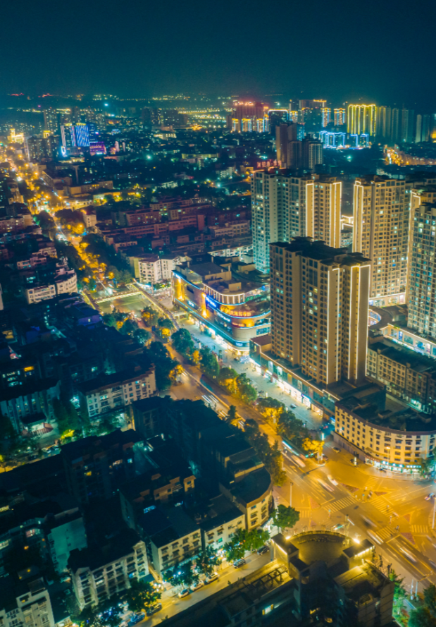 |爱上彭山夜色，100个理由都不够！