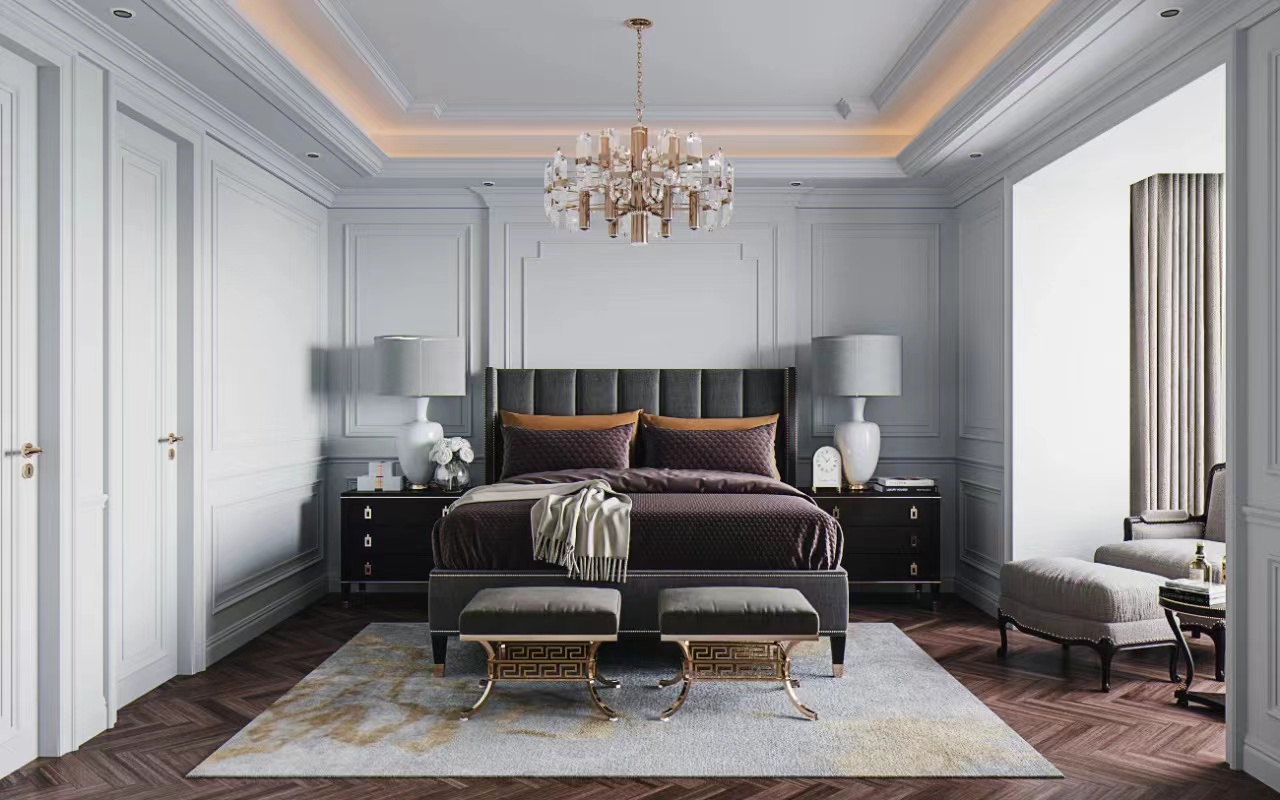 【鲁班装饰】雍和府128㎡浪漫法式