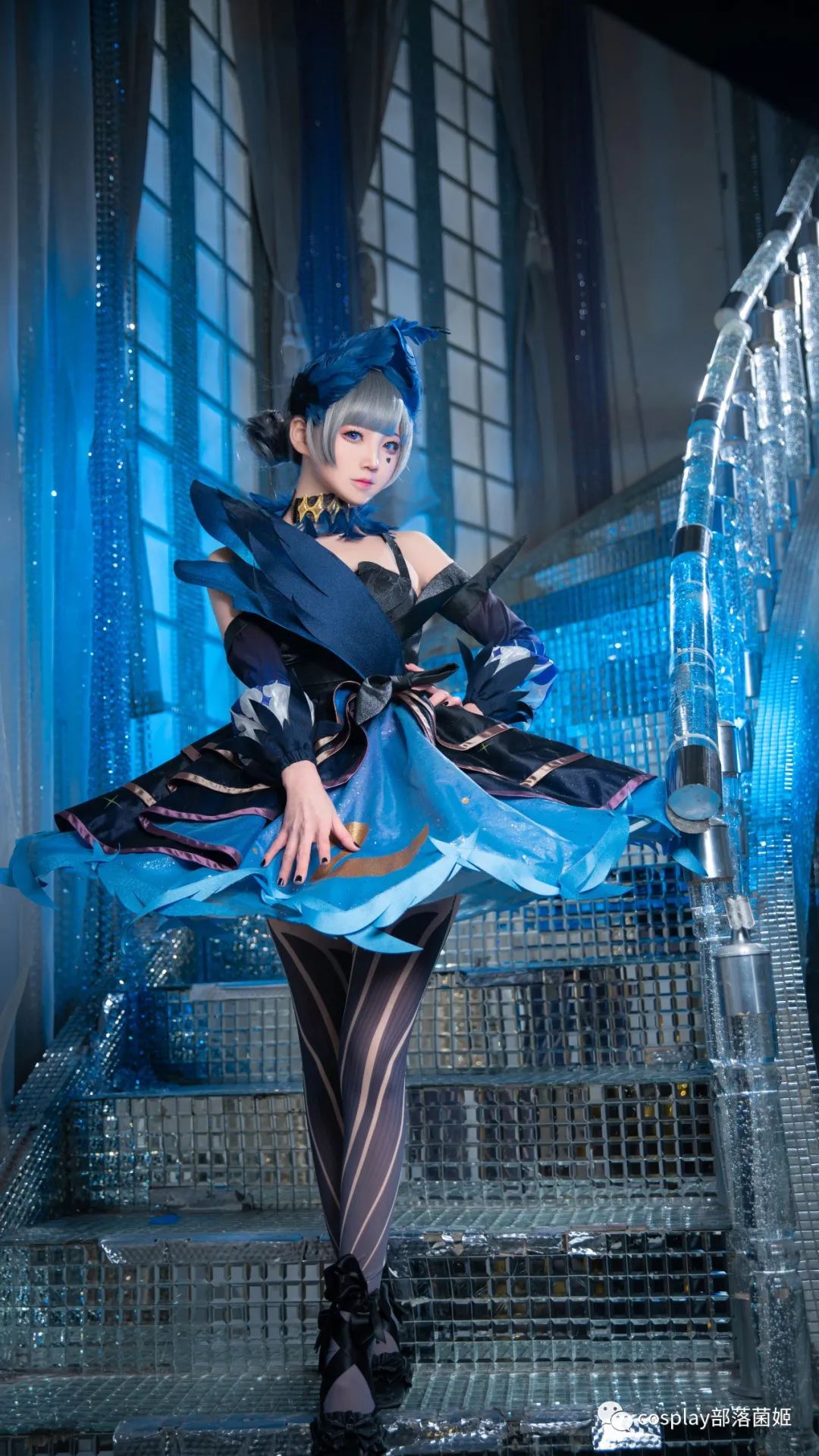 |cos：王者荣耀小乔黑天鹅之梦cos正片@楚楚子