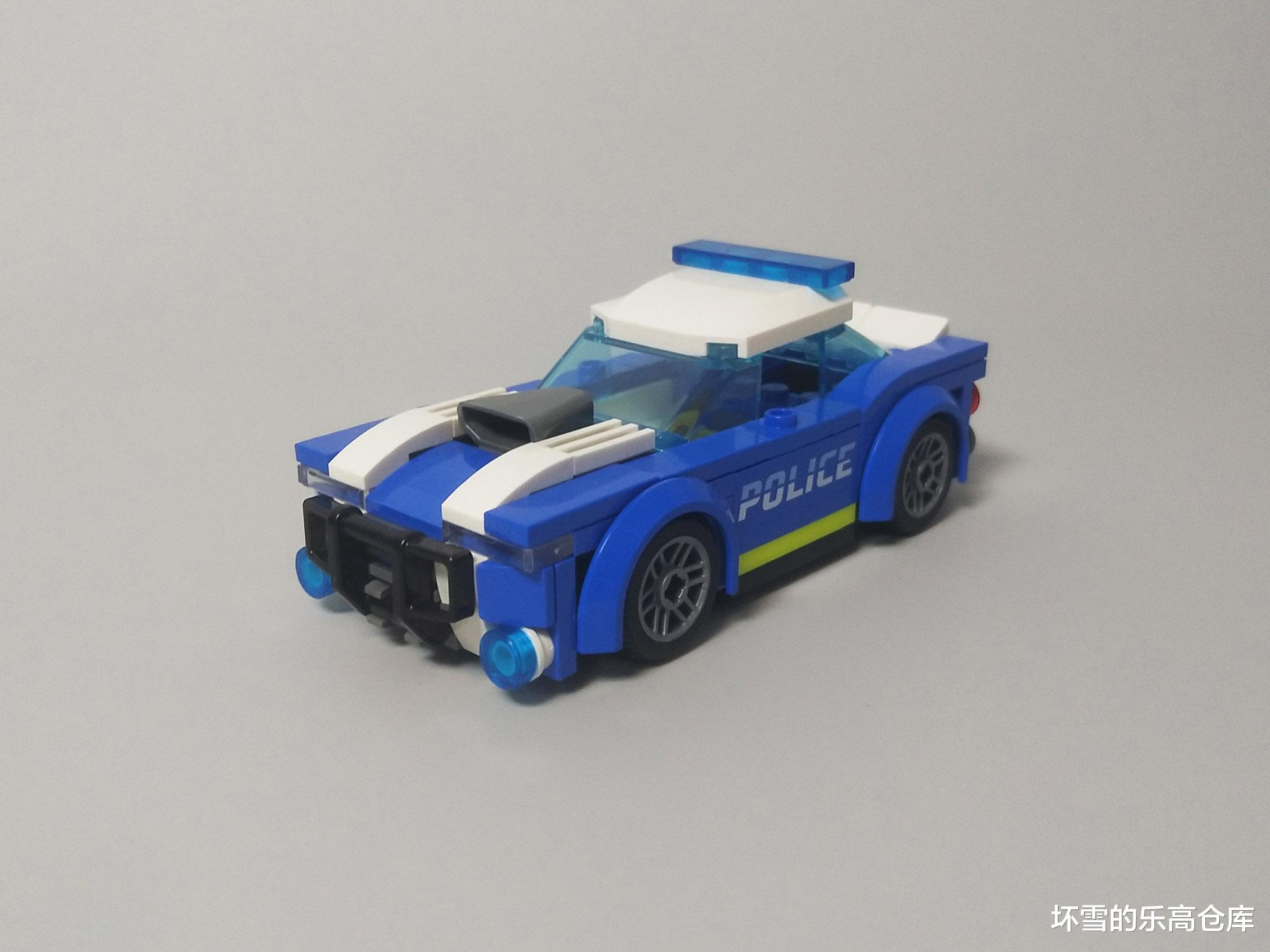 乐高警察故事一,追击冰淇淋车大盗,看我铁蒺藜立大功