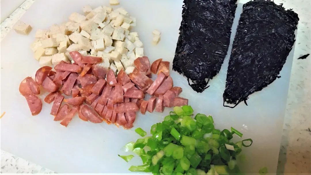 口感惊艳的紫菜炒饭，神来之笔~