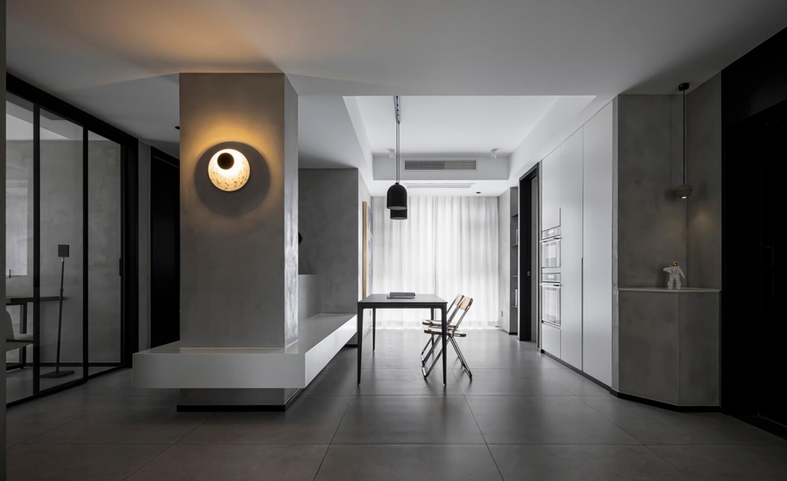 杭州屋主家的高级场面:墙面不用乳胶漆,色彩高度统一,超有质感