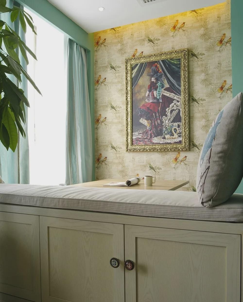 晒晒25万装修的90平，2居变4居收纳倍强，小清新美式风格