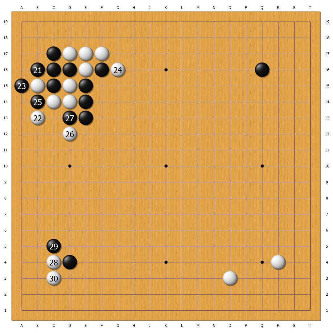 申真谞|围棋名局：申真谞被35岁老将击败，错招不断，仍是人类思维