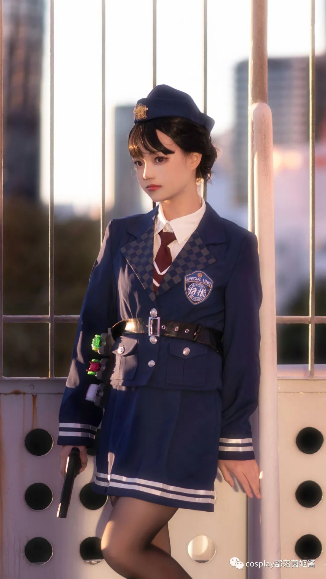 黑岩|cos:假面骑士诗岛雾子cos正片@黑岩奈酱