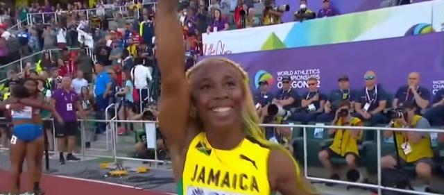短跑|弗雷泽10秒67打破世锦赛纪录！牙买加包揽金银铜，新短跑王朝建立