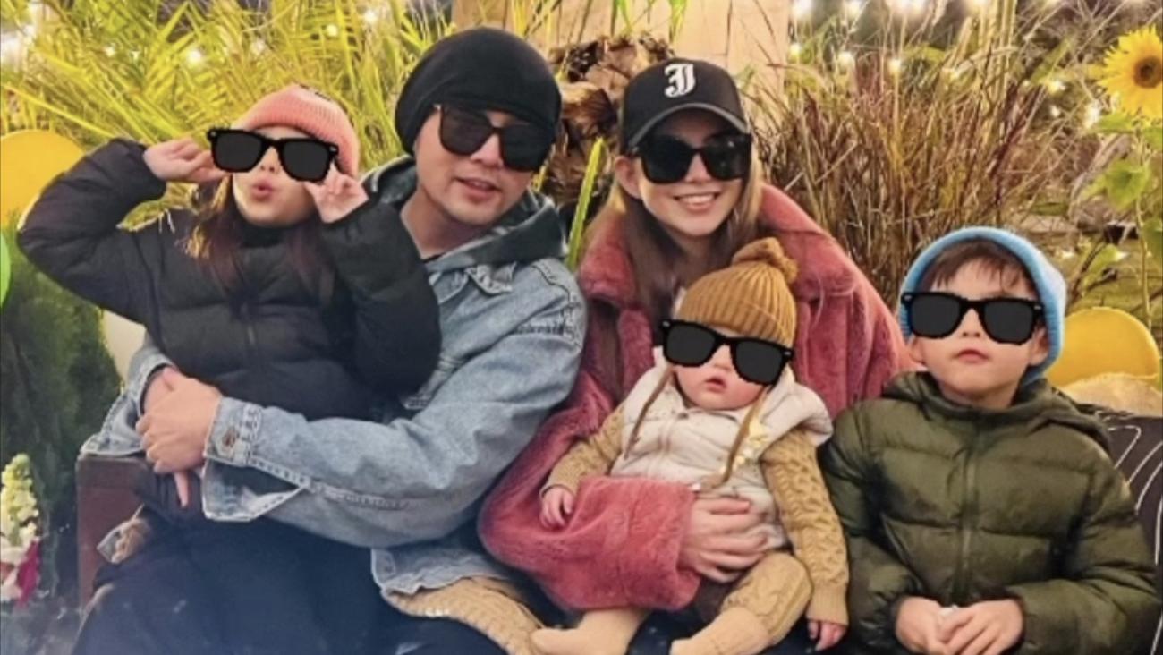 周杰伦|昆凌春节罕晒全家福，小女儿正面出镜，长得和哥哥如同复制粘贴