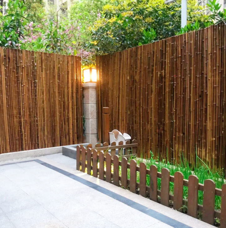 相比实心砖,院墙我愿意这样围起来,到处透着自然味道,颜值很高