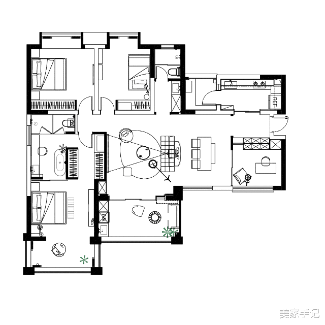 这是我见过最漂亮的家!一进屋就不想离开,随手一拍皆是精致场面