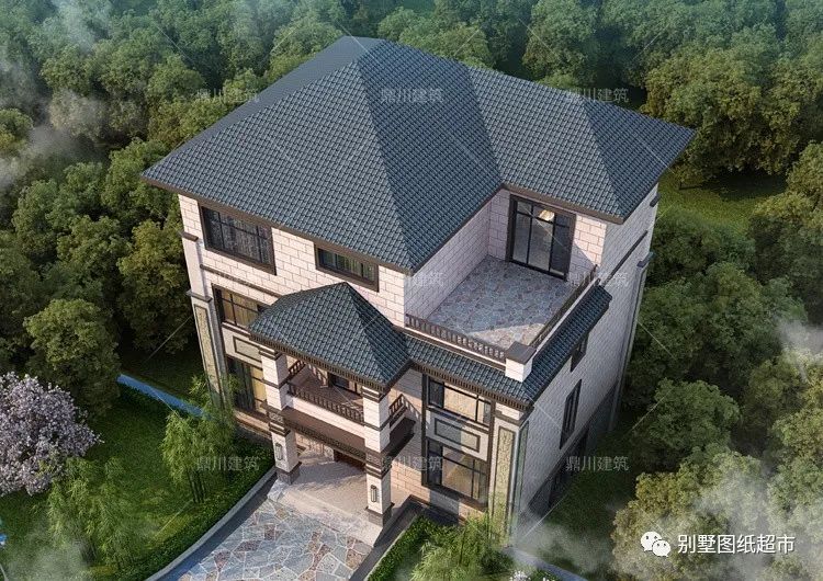 5套别墅设计，有颜有档次，耐看又实用，选个好户型建栋好房子