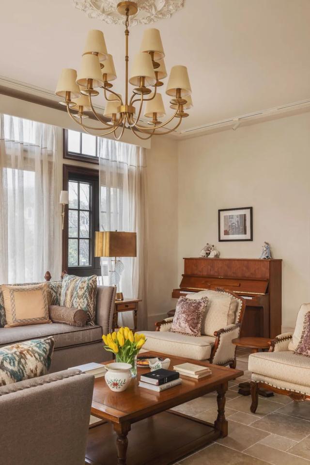 320㎡美式混搭别墅,华丽端庄的设计,高级档次而大方