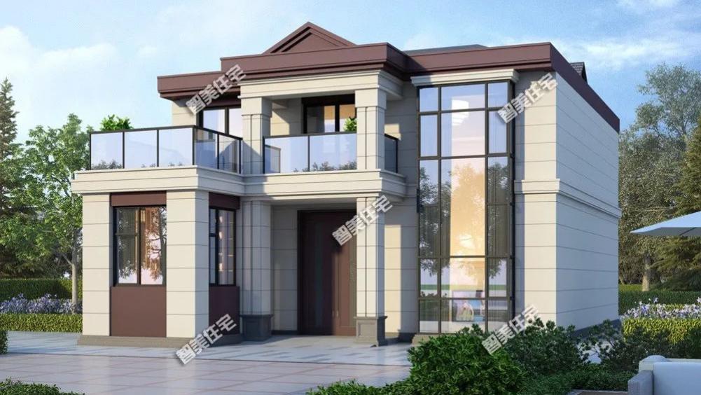 在农村盖一栋现代风格别墅，做时尚的风向标，年轻人更有话语权