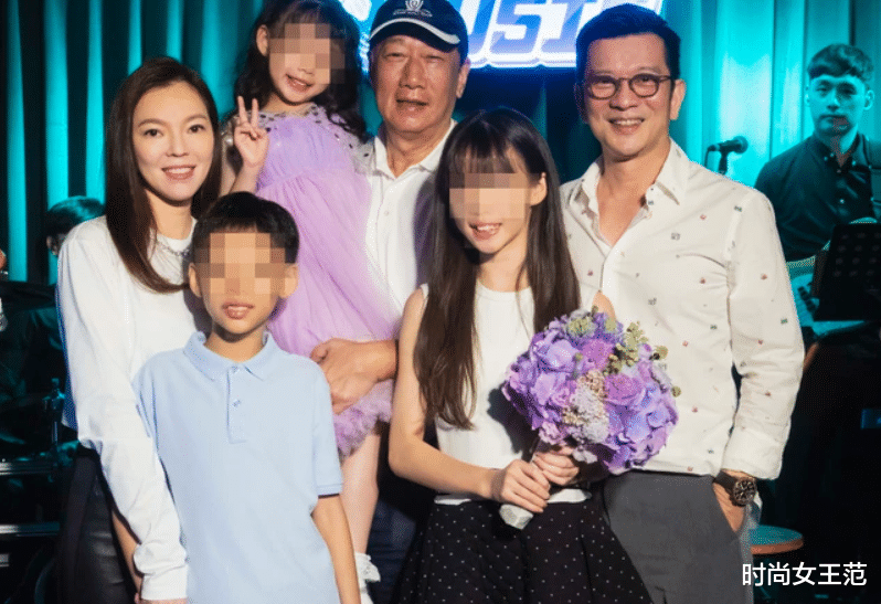 |富士康老板儿女出镜！儿子颜值很一般，还好女儿像妈妈一样漂亮！