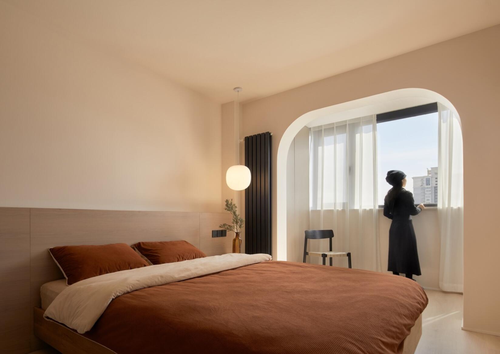 这是我见过最治愈的家!64㎡,全屋色调统一,氛围感溢出屏幕