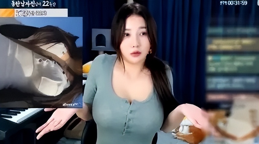 韩国一博主直播中被餐厅大妈性骚扰!