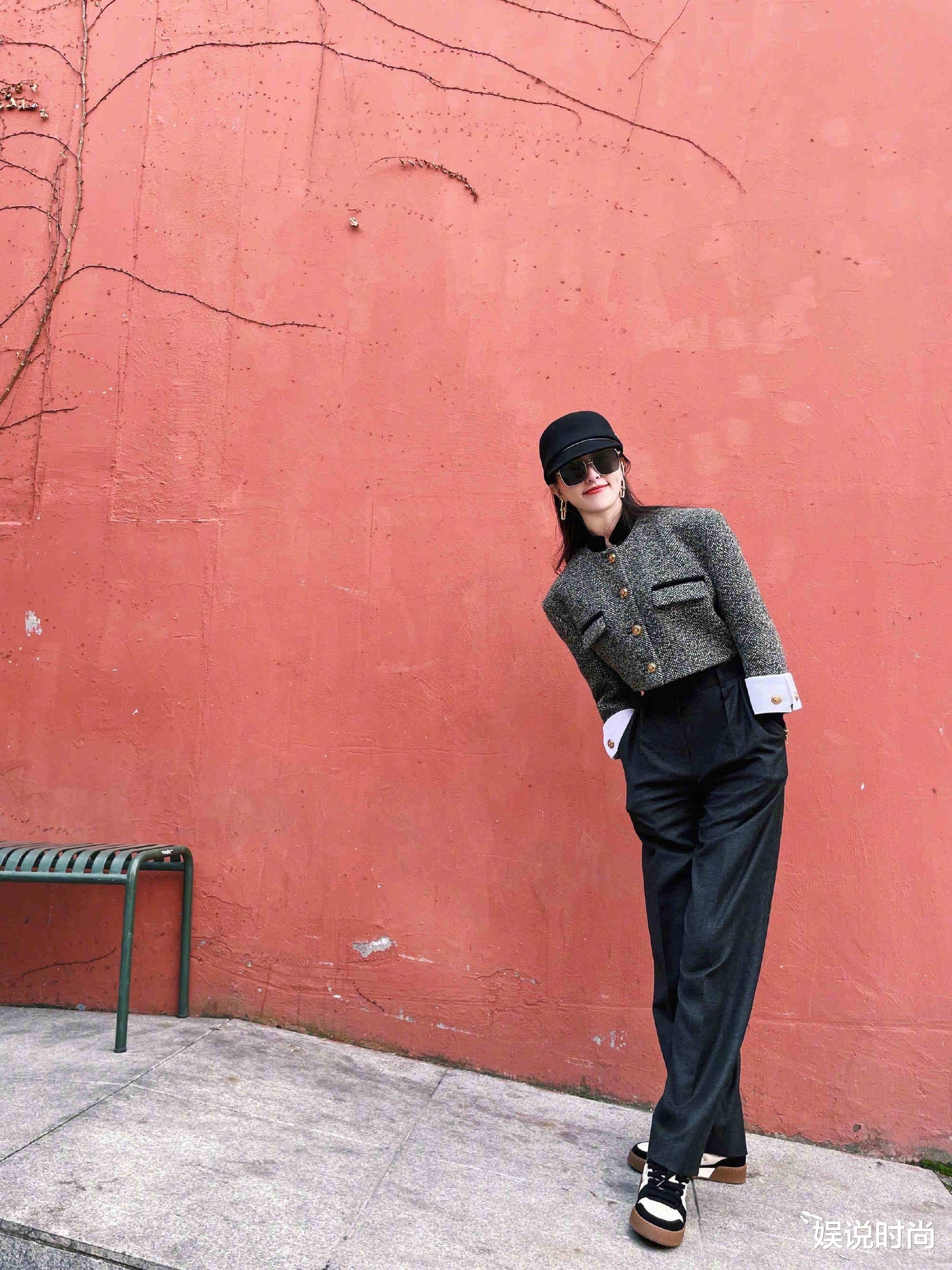 唐嫣|唐嫣和白鹿撞衫！一个少女感十足，一个甜美精致，结果你想不到