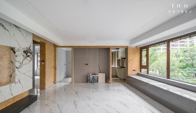 融创一套124精装房,花心思改造后效果很漂亮,尽显现代风高级