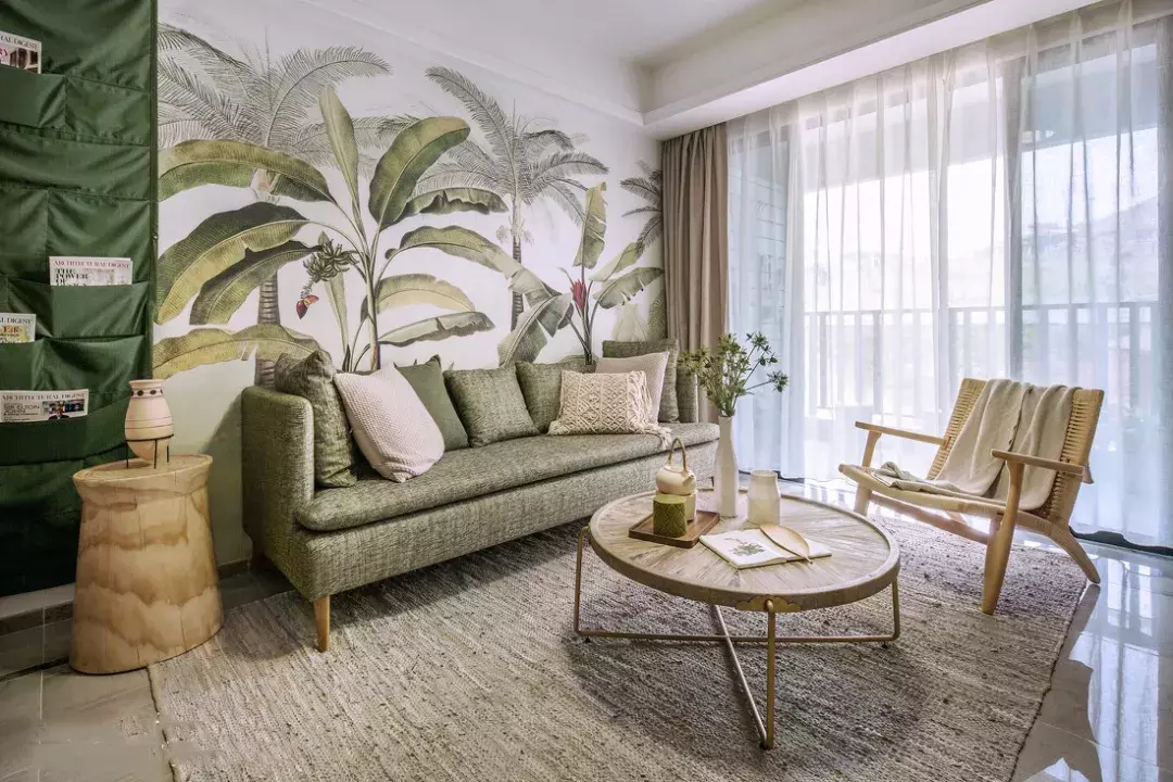 客厅沙发摆L型还是一字型?经设计师一改,家里上档次多了