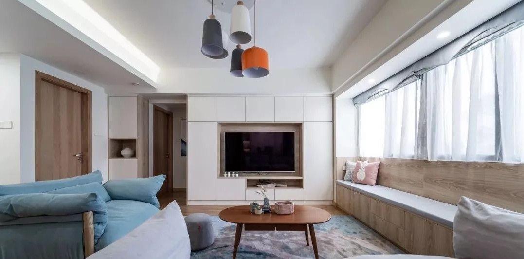 97㎡现代北欧风,空间利用太绝了,这是什么神仙操作?