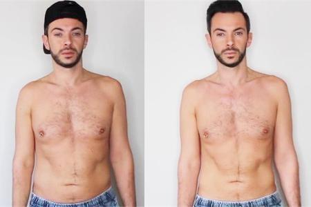 肠胃 男子做出挑战,每天只喝水,坚持一周看体重变化,前后对比显著!