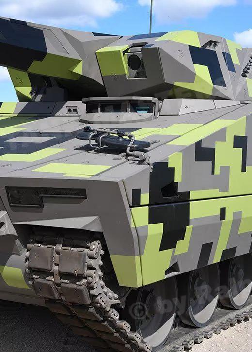细看：莱茵金属KF41“山猫”步兵战车 雷达隐形设计的科幻武器
