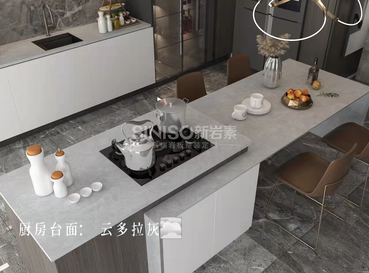 岩板背景墙 | 高级灰打造专属你的格调生活~