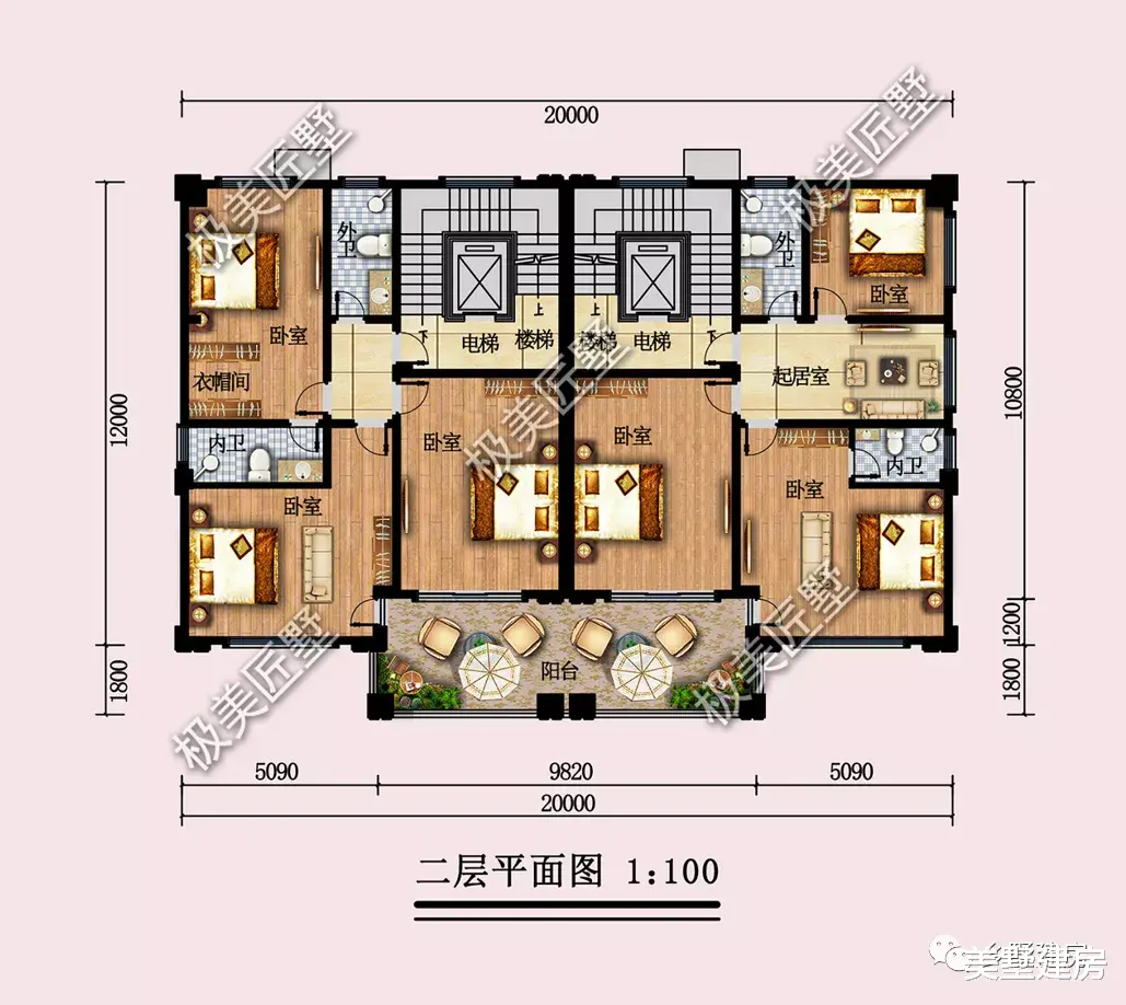 |兄弟俩建房只有一块宅基地，小编教你这样建！