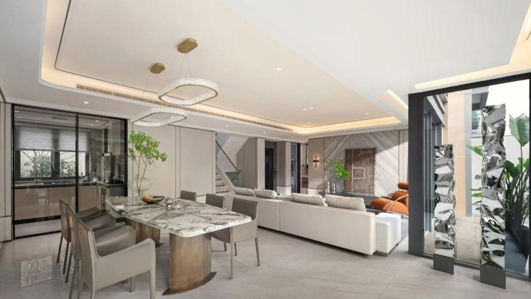 233㎡现代轻奢，随心而别致的筑造