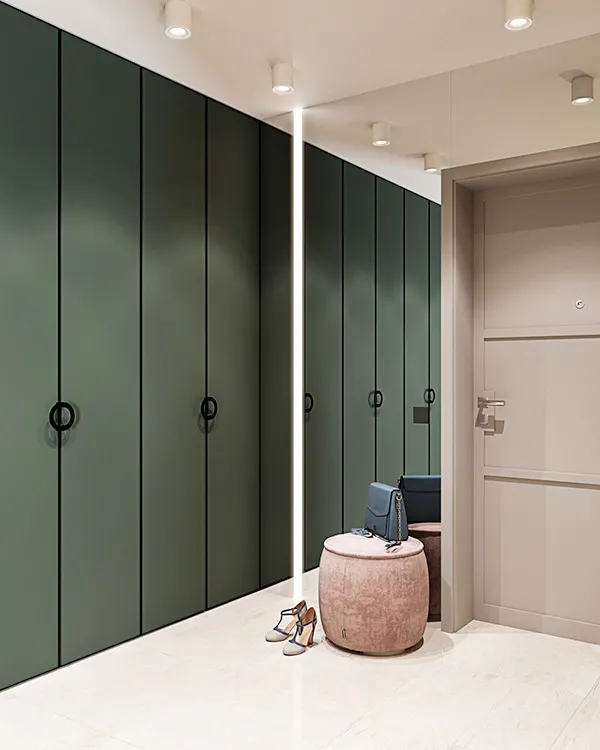 定制柜子配色就是简单纯粹一点,简洁又好看