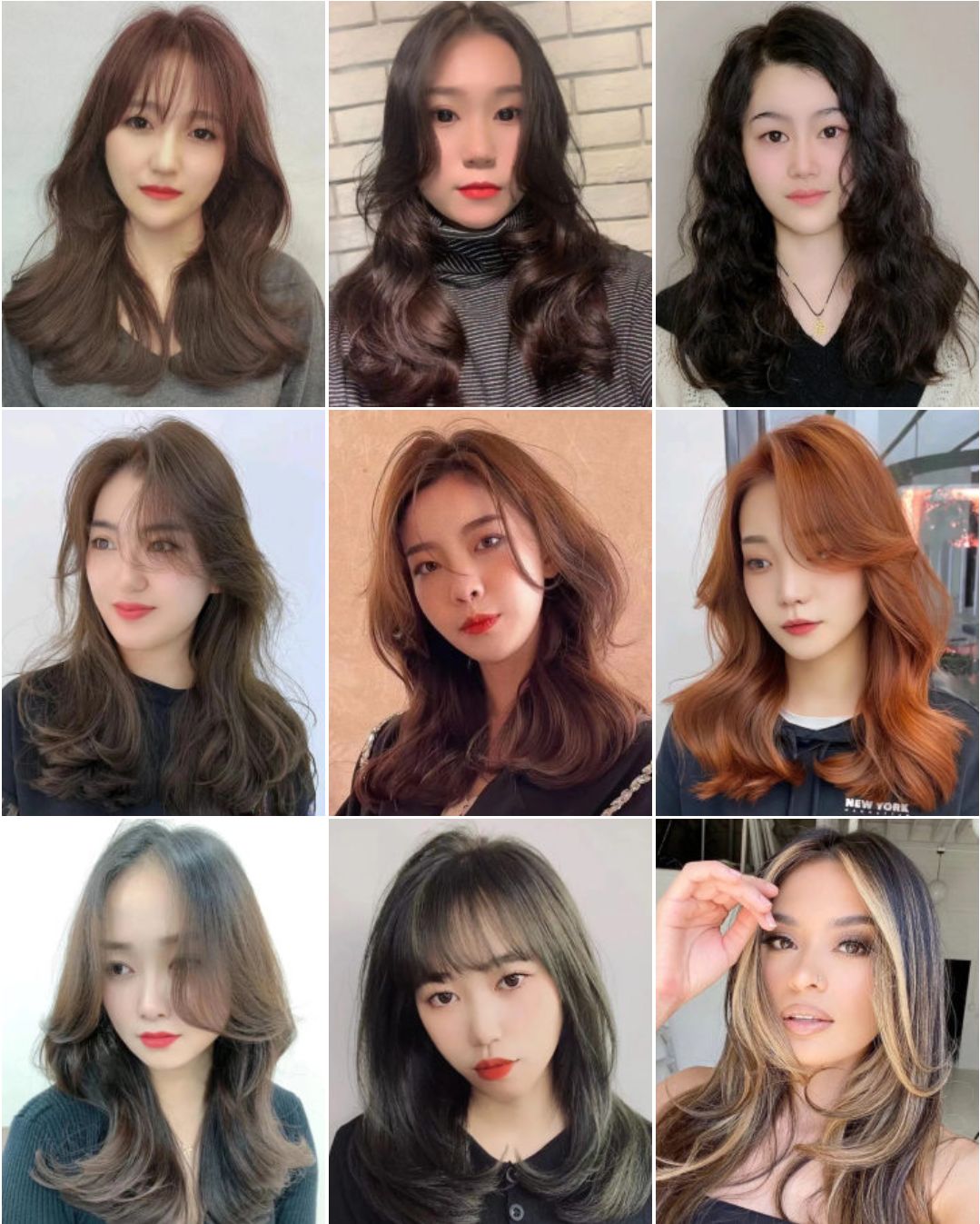 发型 年底最火烫染剪100多款,选发型不用愁,收藏了慢慢选