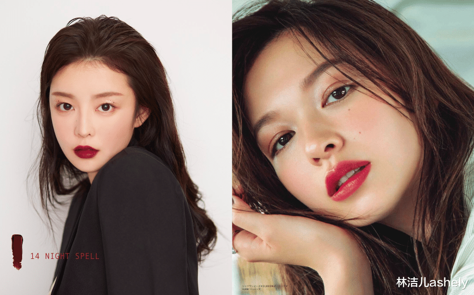 口红 女明星的春晚妆容,都被这一款口红承包了,跟腮红搭配更有高级感