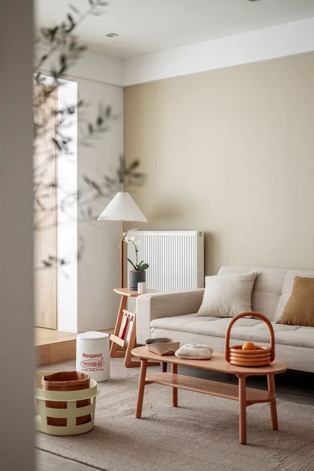 141㎡二手房改造,这样如秋般温暖的家,太舒适了