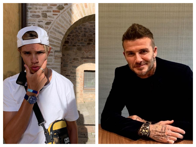 |贝克汉姆二公子长得越来越像贾斯汀比伯？手戴2万元潜水表好品位