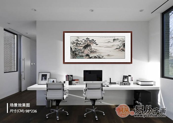 山水画|品位十足意境深 这些作品是你想要的挂画