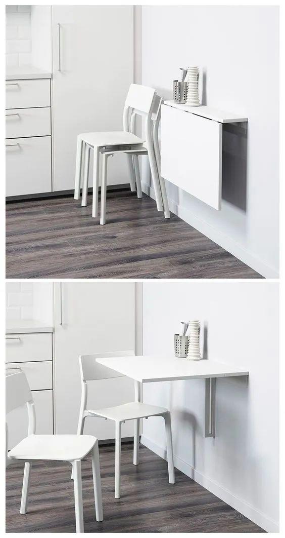 餐桌放在哪,从来都不是一个难题,哪怕面积再小,这6处都容得下