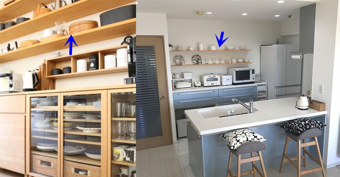 就因为置物板,邻居家足足比我家多10㎡储物!挂墙上收纳不容小觑