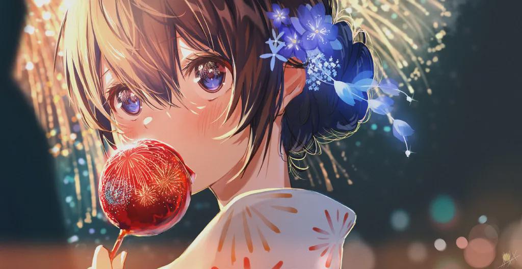 画师|动漫美图:日本画师ツバメノ的插画作品